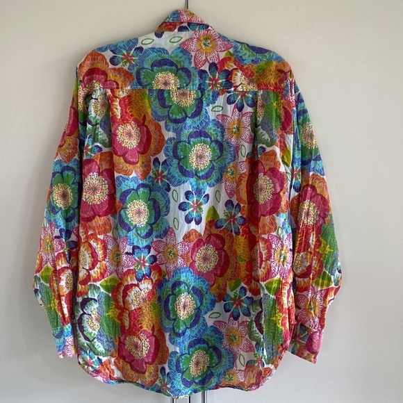 Magazine Luxurious bloom loose shirt - Picture 10 of 13